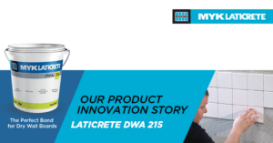Product Innovation – LATICRETE® DWA 215