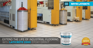 Extend the Life of Industrial Flooring with LATAPOXY 2000 Epoxy Grout