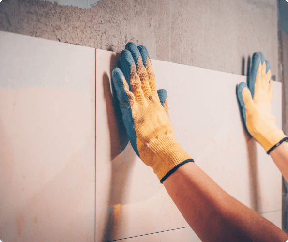 Large-format Tile Installation