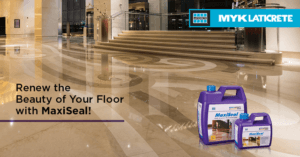 Renew the Beauty of Your Floor with MYK LATICRETE!
