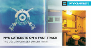 MYK LATICRETE on a Fast Track with the Deccan Odyssey Luxury Train