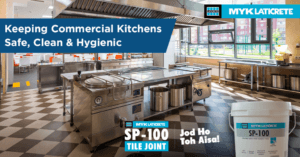 Avoiding Tile-Joint Deterioration in Commercial Kitchens with MYK LATICRETE