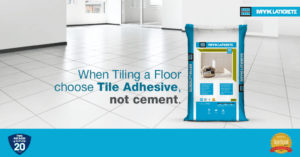 TILE ADHESIVES vs CEMENT