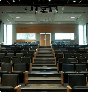 Stadiums, Halls, & Theatres, and Auditorium