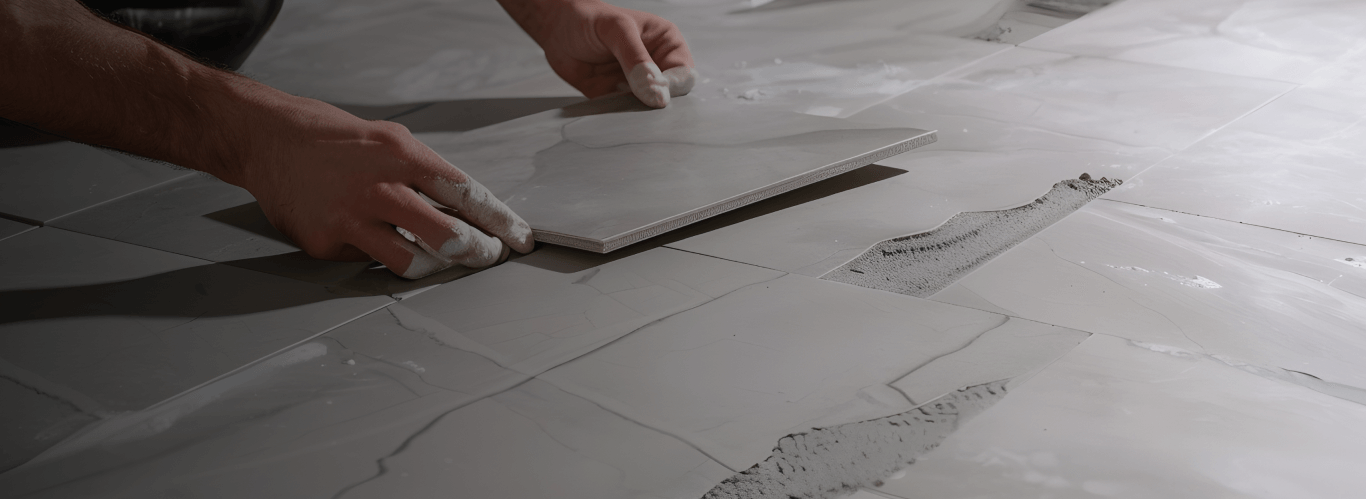 Laying New Tiles on Old Tiles banner