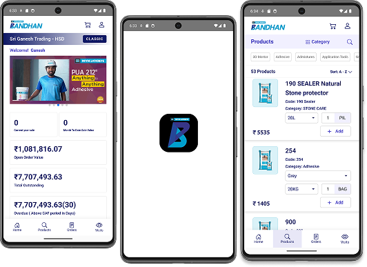Bandhan App Dashboard